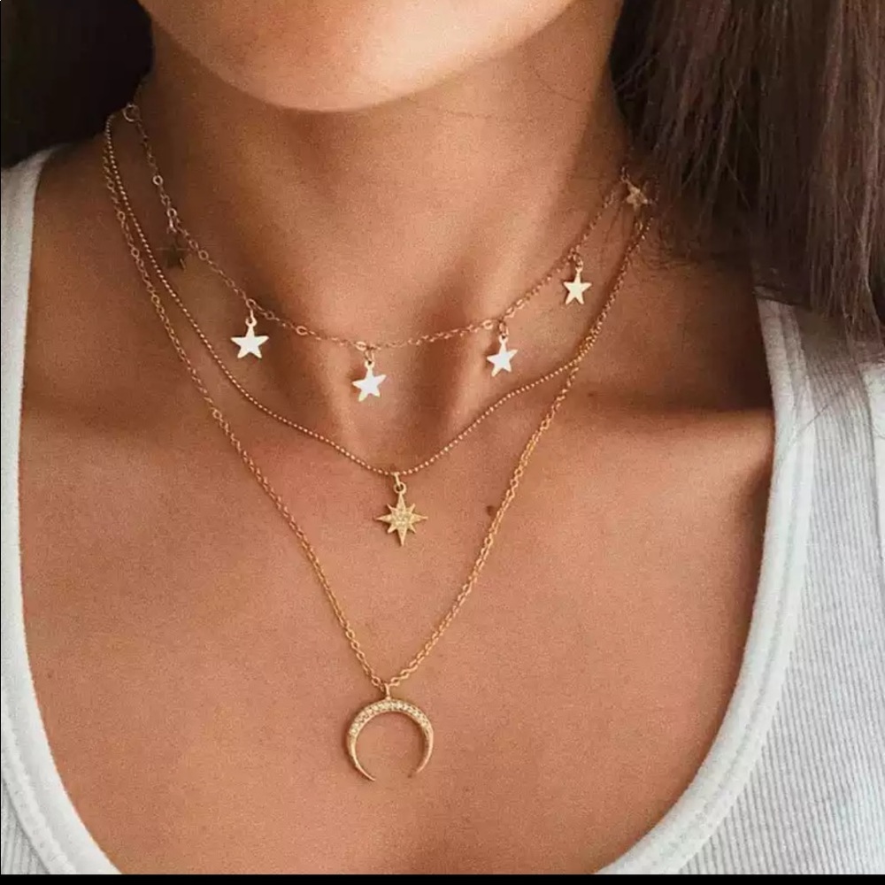 Multi Layered Bohemian Necklace